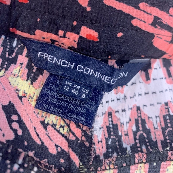 French Connection Boho Shorts Size 8 Medium - Picture 10 of 12